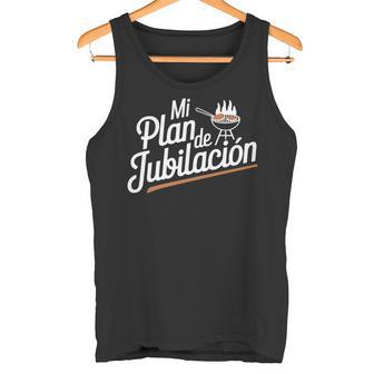 Mi Plan De Jubilación Barbacoa Jubilado Divertido Manga Larga Camiseta sin mangas - Regaloses