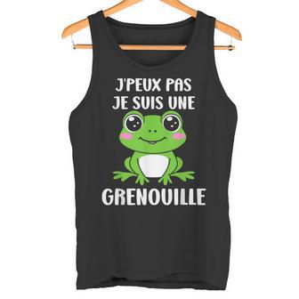 Mignonne Petite Grenouilles Humour Jeuis Une Grenouille Débardeur e - Cadeauxyz