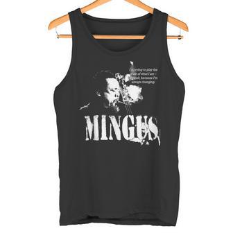 Mingus Jazz Wisdom Bajista Músico Camiseta sin mangas - Regaloses