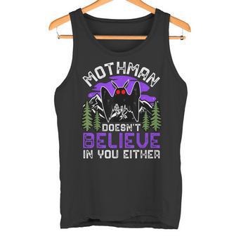 Mothman No Cree En Ti Ni En Criptozoología Criptídica Camiseta sin mangas - Regaloses