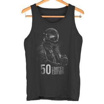 Motociclista 50 Cumpleaños Biker Moto Gp 50 Camiseta sin mangas - Regaloses