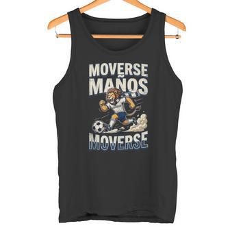 Moverse Maños León Zaragoza Fútbol Fan Blanquiazul In Mangas Camiseta sin mangas - Regaloses