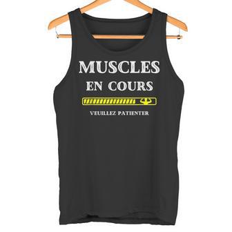 Muscles En Cours Humour Musculation Homme Drôle Débardeur e - Cadeauxyz