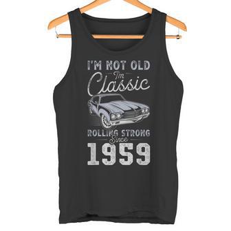 Nacido En 1959 Muscle Car 67 Cumpleaños Camiseta sin mangas - Regaloses