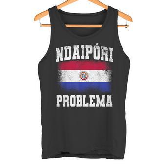 Ndaipori Problema Bandera Paraguay No Problem Quote Camiseta sin mangas - Regaloses