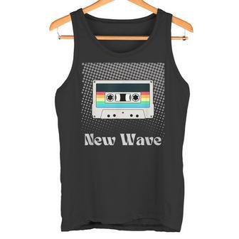 New Wave Music Cassette Rétrointage Années 80 Débardeur e - Cadeauxyz