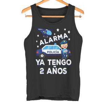 Niños 2 Cumpleaños Coche De Policía Ya Tengo 2 Años Camiseta sin mangas - Regaloses