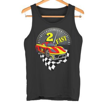 Niños Cumpleaños Coche De Carreras De 2 Años Camiseta sin mangas - Regaloses