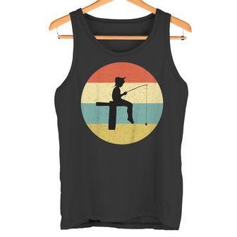 Niños Pesca Infantilintage Retro Idea Regalo Pescador Personalizado Camiseta sin mangas - Regaloses
