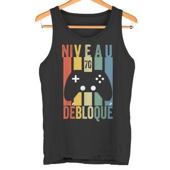 Niveau 70 Débloqué 70 Ans Anniversaire Gamer Débardeur e - Cadeauxyz