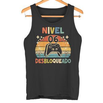 Nivel 6 Desbloqueado Gamer 6 Años Niño Nivel 6 Unlocked Camiseta sin mangas - Regaloses