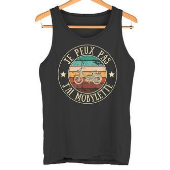 No Puedo Tengo Mobylette Hombre Humor Idea De Regalo Divertido Camiseta sin mangas - Regaloses