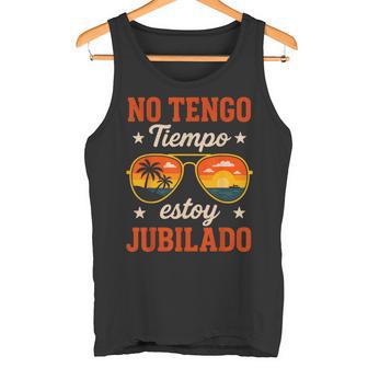 No Tiempo Jubilado Gafas Playa Regaloacaciones Humor Camiseta sin mangas - Regaloses