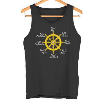 Nobile Ottupliceentiero Buddha Dharma Ruotaaggezza Citazione Canotta - Novitaregali