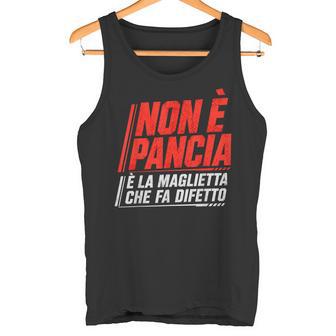Non È Pancia È La Maglia Che Fa Difetto Ironica Divertente Canotta - Novitaregali