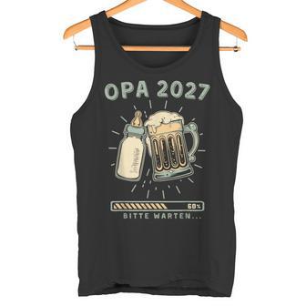 Opa 2027 Babyflasche Krug Du Wirst Opaerkünden Tank Top - Geschenkecke