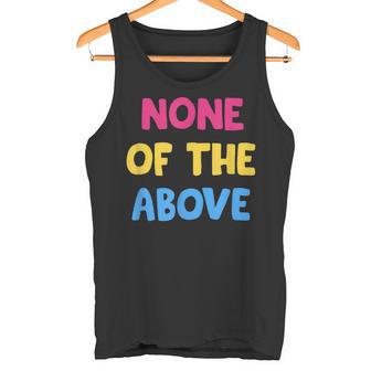 Orgullo Pansexual Divertido Camiseta sin mangas - Regaloses