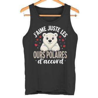 Ours Polaire Mignon Kawaii Amoureux Banquise Débardeur e - Cadeauxyz