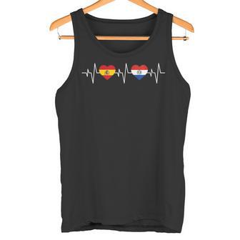 Paraguay Patrimonio Bandera De España Bandera De Paraguay Cuello Camiseta sin mangas - Regaloses