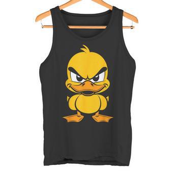 Pas Content Canards Grognon Humour Petit Canard Mignon Débardeur e - Cadeauxyz