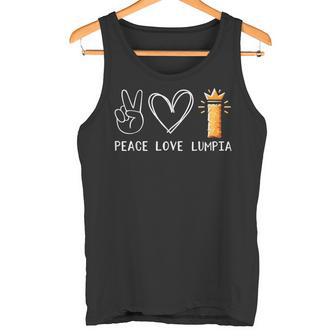 Peace Love Lumpia Filipino Pride Philippines I Love Lumpia Canotta - Novitaregali