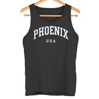 Phoenix Usa -Entilador De Recuerdo Deacaciones De Estilo Universitario Camiseta sin mangas - Regaloses