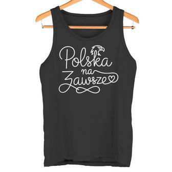 Polonia Es Paraiempre Arte De Línea De Corazón Patriótico Polaco Camiseta sin mangas - Regaloses