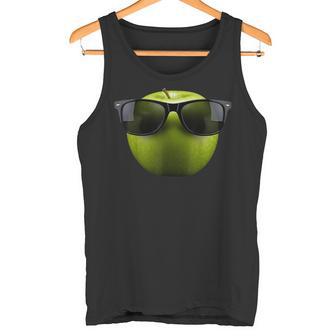 Pomme Cool Portant Des Lunettes Deoleil Drôle Fruits Débardeur e - Cadeauxyz