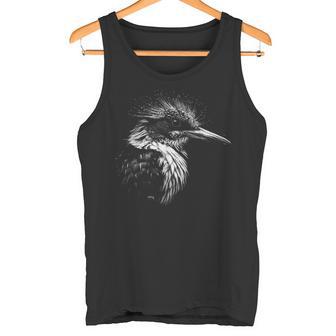 Portrait Animal Motif Oiseau Débardeur e - Cadeauxyz