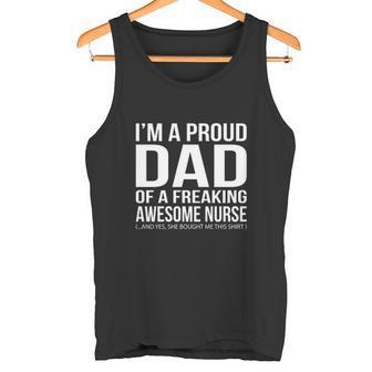 I Am A Proud Dad Nursing Tee Tank Top | Seseable UK