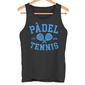 Raqueta De Pádel Deporte Padelista Jugador De Tenis Padel In Mangas Camiseta sin mangas - Regaloses