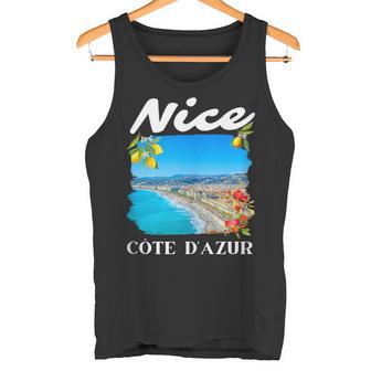 Recuerdo De Niza FranciaFrancia Niza In Mangas Camiseta sin mangas - Regaloses