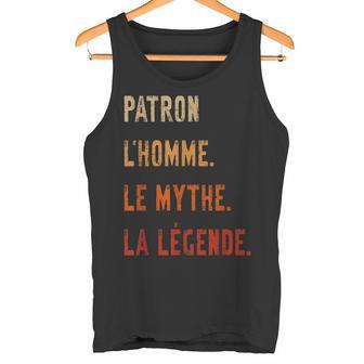 Regalo Colegas Trabajo Patrón Hombre El Mito La Leyenda Camiseta sin mangas - Regaloses