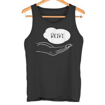Reiki Hand Praktizierendetudenten Lehrer Und Interessenten Tank Top - Geschenkecke