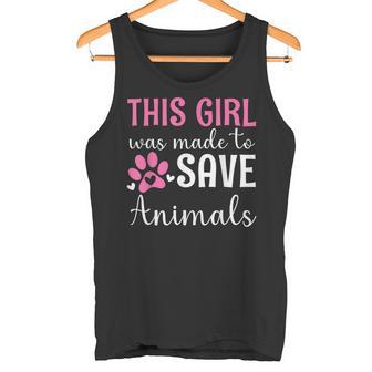 Rescatador Animal Chica Perro Rescatador Animal Rescatador Camiseta sin mangas - Regaloses
