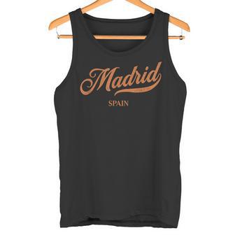 Retro España Ciudad -Intage Madrid Camiseta sin mangas - Regaloses