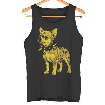 Rocker Chihuahua Punk Metal Rock And Roll Music Dog In Mangas Camiseta sin mangas - Regaloses