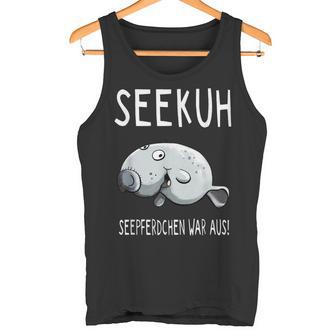 Schwimmer T Mit Lustigemeekuheepferdchenpruch Tank Top - Geschenkecke