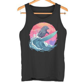 Seehund Ozean Tierliebhaber Motiv Kunstwerk Tank Top - Geschenkecke