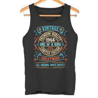 Sintage De 1964 Para Hombre Retro Divertidas Camiseta sin mangas - Regaloses