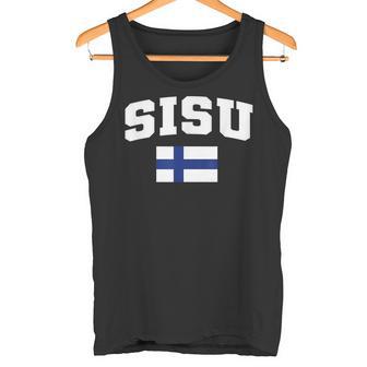 Sisu Finlandia Bandera Finlandesa Resilienciauomi Pride Finn Camiseta sin mangas - Regaloses
