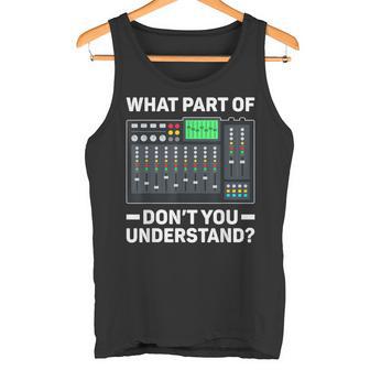 Sound Guy Ingeniero De Audio Técnico Deonido Productor Musical Camiseta sin mangas - Regaloses
