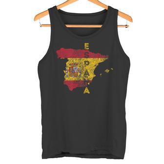 Souvenir Con Mappa E Bandierapagnola -Pagna Canotta - Novitaregali
