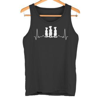Suricato Battito Cardiaco Meerkat Heartbeat Canotta - Novitaregali