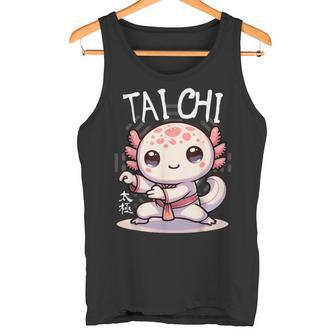 Tai Chi Yin Yang Arts Martiaux Chinois Mignon Axolotl Débardeur e - Cadeauxyz