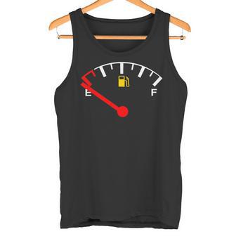 Tanque Llenoacío Del Coche Del Camión Del Indicador Del Combustible Del Gas Camiseta sin mangas - Regaloses