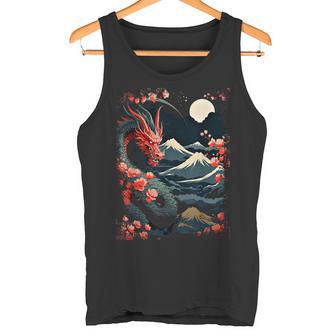 Tatouage Japonais Esthétique Dragon Asiatique Japontyle Japon Débardeur e - Cadeauxyz