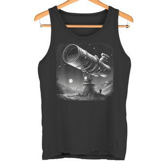 Telescopio Astronomia Planeta Espacio Astrónomo Camiseta sin mangas - Regaloses