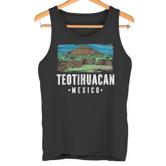 Teotihuacan México Recuerdo Turístico Monumento Mexicano Camiseta sin mangas - Regaloses