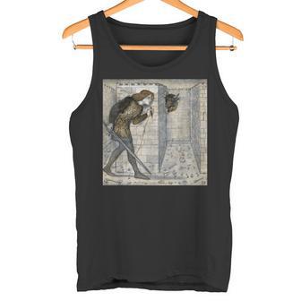 Teseo Y El Minotauro En El Dibujo Del Laberinto Camiseta sin mangas - Regaloses